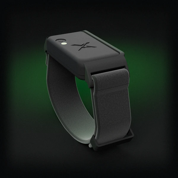 XTuned Band with a black frame and strap