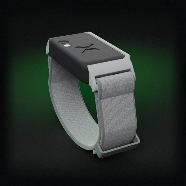 XTuned Band with a stone grey frame and strap